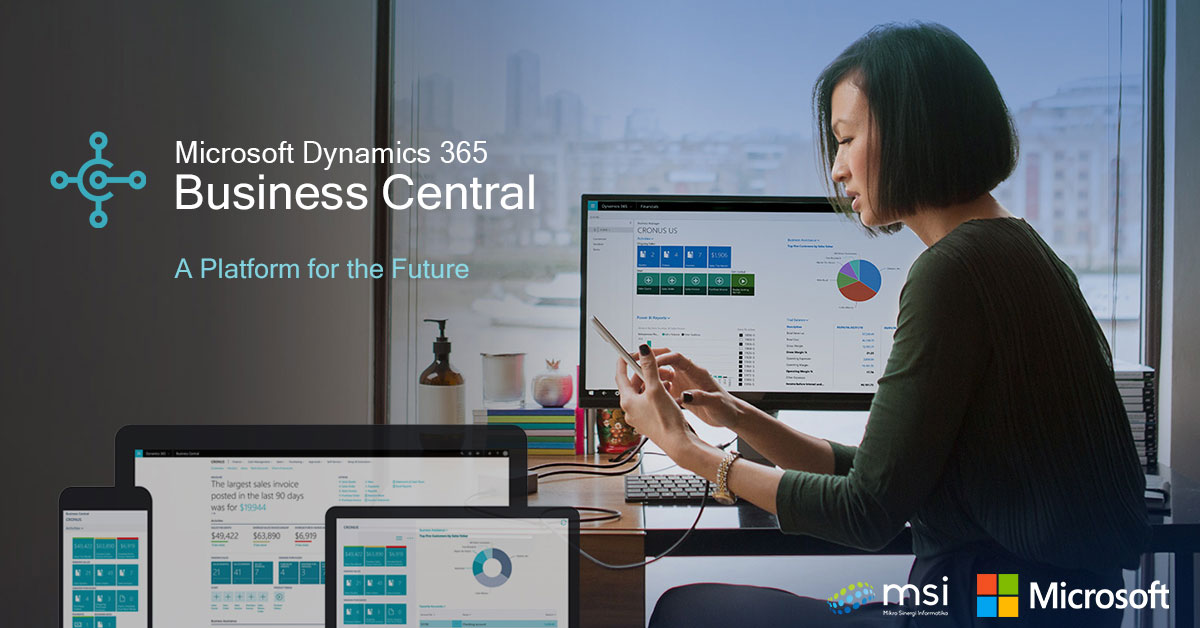 Microsoft Dynamics 365 Business Central - PT. Mikro Sinergi Informatika